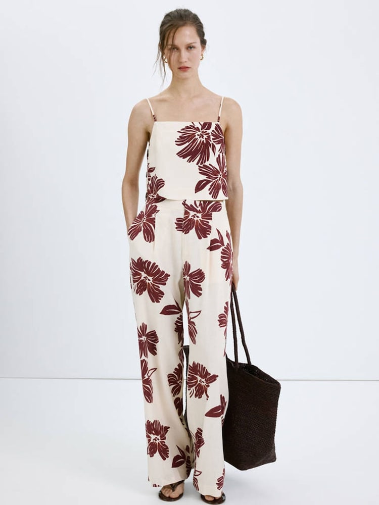 Mango Cream Floral Vest - Image 2 of 8