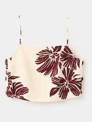 Mango Cream Floral Vest - Image 6 of 8