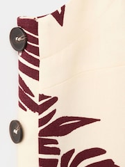 Mango Cream Floral Vest - Image 8 of 8