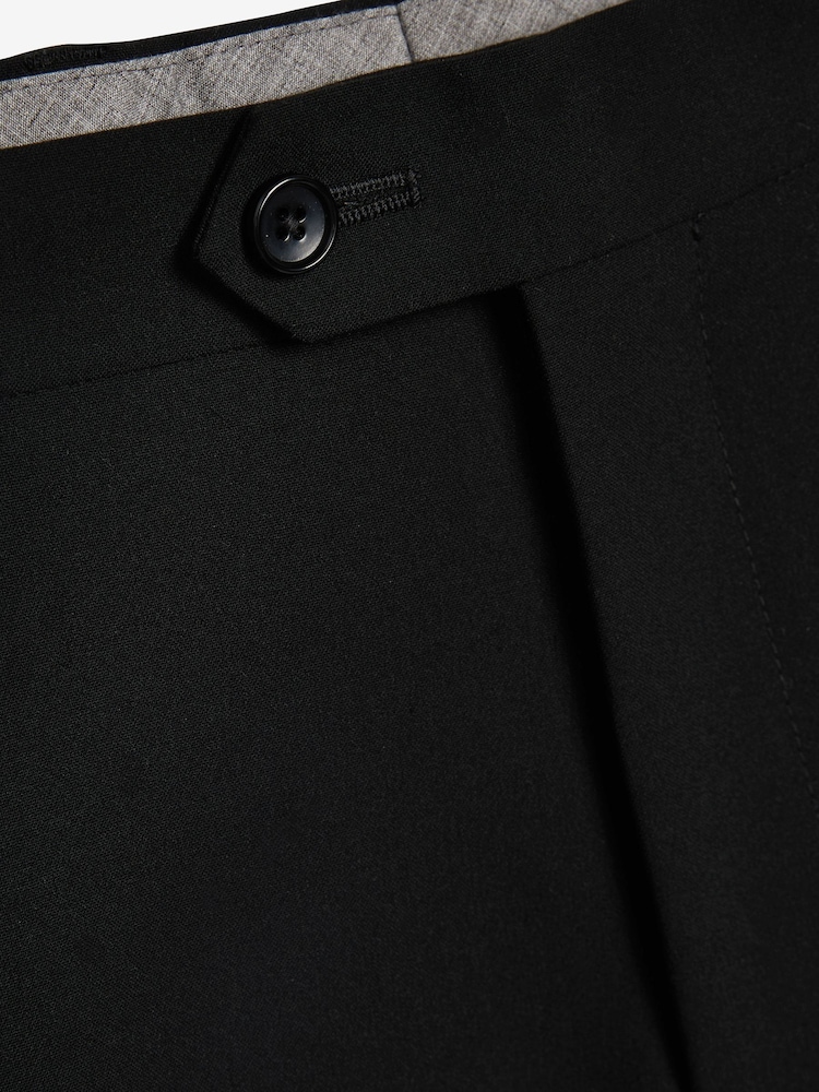 Noir - Slim Fit (Slim Fit) - Pantalon de costume stretch Motionflex - Image 7 of 8