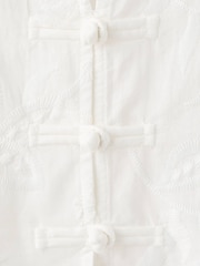 Mango White Floral Detail Boho Blouse - Image 7 of 7