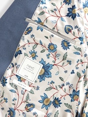 Blue Slim Motion Flex Stretch Suit Jacket - Image 11 of 12