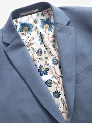 Blue Slim Motion Flex Stretch Suit Jacket - Image 9 of 12