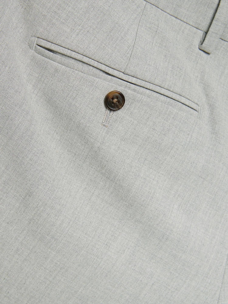 Gris clair - Skinny Fit (Skinny Fit) - Pantalon de costume stretch Motionflex - Image 7 of 8