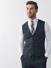 Grey Regular Fit Motionflex Stretch Waistcoat - Image 1 of 3