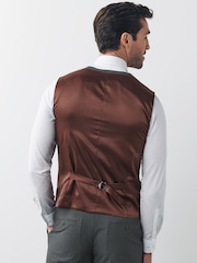 Grey Regular Fit Motionflex Stretch Waistcoat - Image 2 of 3