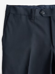Navy Blue Slim Motionflex Stretch Suit: Trousers - Image 7 of 8