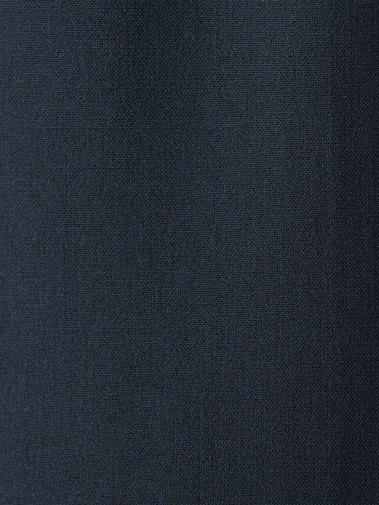 Navy Blue Slim Motionflex Stretch Suit: Trousers - Image 8 of 8