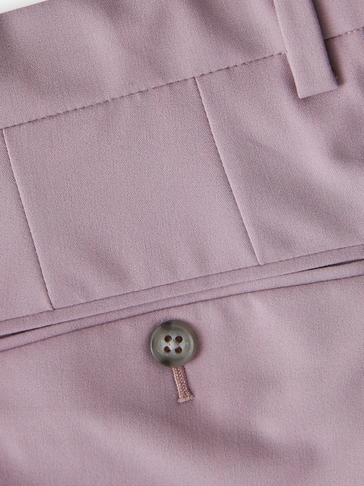 Lila - Enge Passform - Motionflex Anzug mit Stretchanteil: Hose - Bild 2 von 4 Lila - Enge Passform - Motionflex Anzug mit Stretchanteil: Hose - Bild 2 von 4