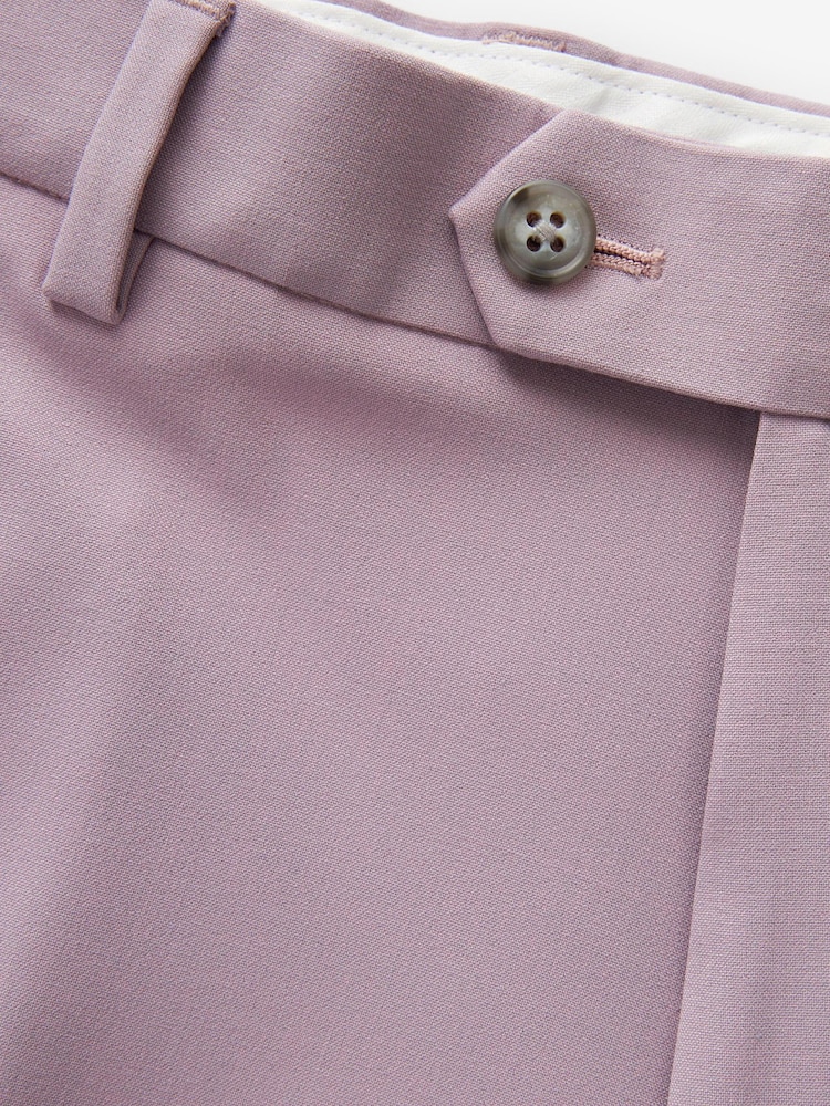 Purple Skinny Fit Motion Flex Stretch Suit: Trousers - Image 4 of 4