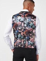 Green Donegal Suit Waistcoat - Image 2 of 7