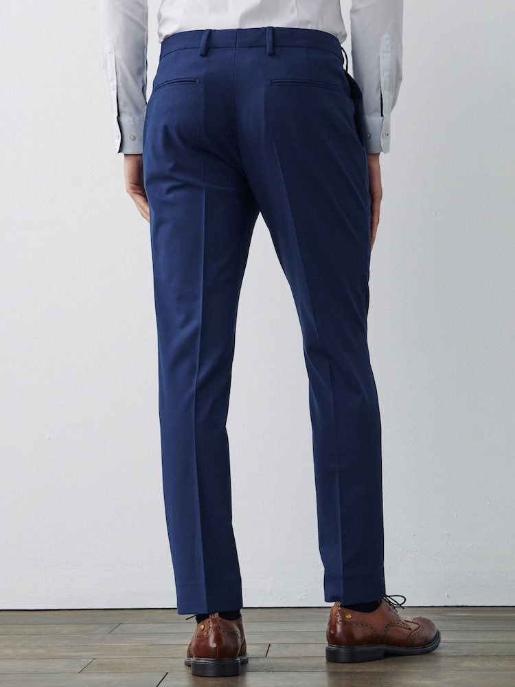 Leuchtend Blau - Motionflex Anzug mit Stretchanteil: Hose - Bild 2 von 7 Leuchtend Blau - Motionflex Anzug mit Stretchanteil: Hose - Bild 2 von 7