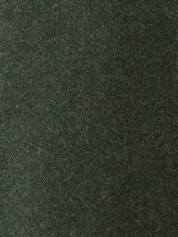 Зеленый - Зауженные - Шерсть слим фит Blend Донегол деловые брюки - Изображение 6 из 6