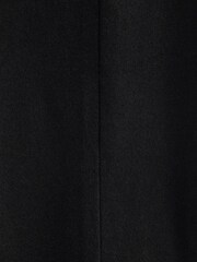 Black Slim Wool Blend Donegal Suit: Trousers - Image 4 of 4