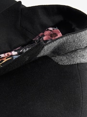 Black Wool Donegal Suit Jacket - Image 5 of 6