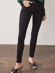 Noir - Jean skinny coupe slim à effet rehausseur - Image 1 de 4