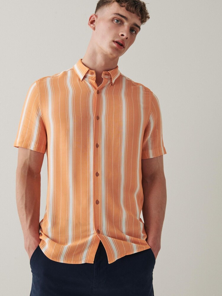 Printed Short Sleeve Shirt - Image 1 of 4