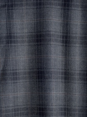 Blue Tailored Fit Check Suit: Trousers - Image 6 of 8