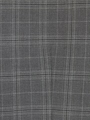 Grey Motion Flex Check Suit: Waistcoat - Image 3 of 4
