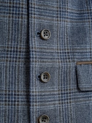 Blue Check Suit: Waistcoat - Image 5 of 5