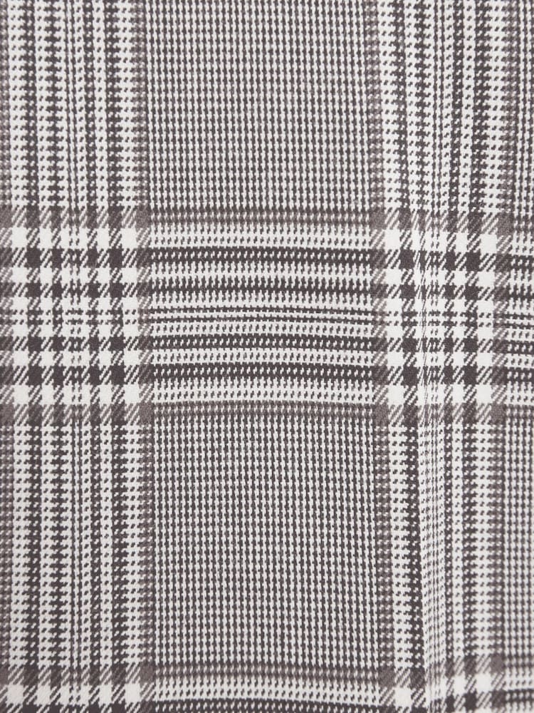 Grey Regular Fit Check Suit: Trousers - Image 3 of 3