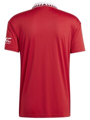 adidas Red Blank Manchester United 22/23 Home Adult Jersey - Image 10 of 10