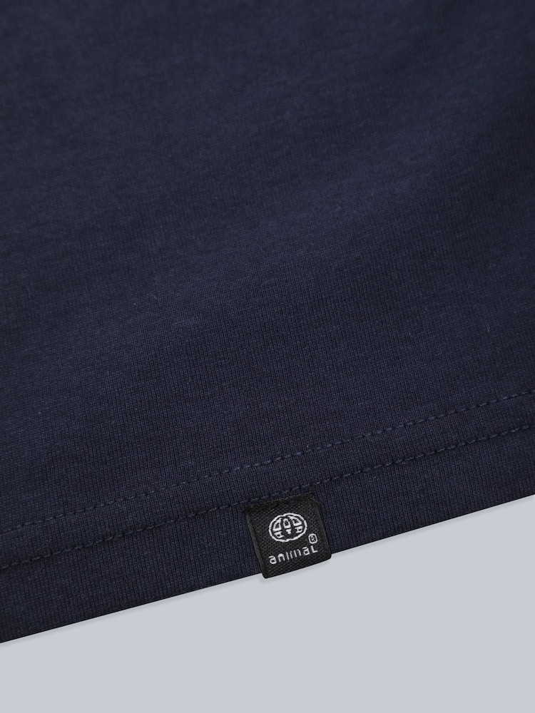 Animal White/Navy Classico 2-Pack T-Shirt - Image 10 of 10 Animal White/Navy Classico 2-Pack T-Shirt - Image 10 of 10
