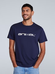 Animal White/Navy Classico 2-Pack T-Shirt - Image 2 of 10