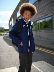 adidas Blue Entrada 22 All-Weather Jacket - Image 1 of 8