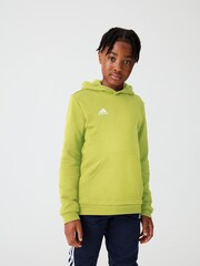 adidas Lime Green Entrada 22 Sweat Hoodie - Image 1 of 5