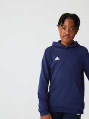adidas Navy Blue Entrada 22 Hoodie - Image 3 of 10