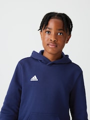 adidas Navy Blue Entrada 22 Hoodie - Image 4 of 10