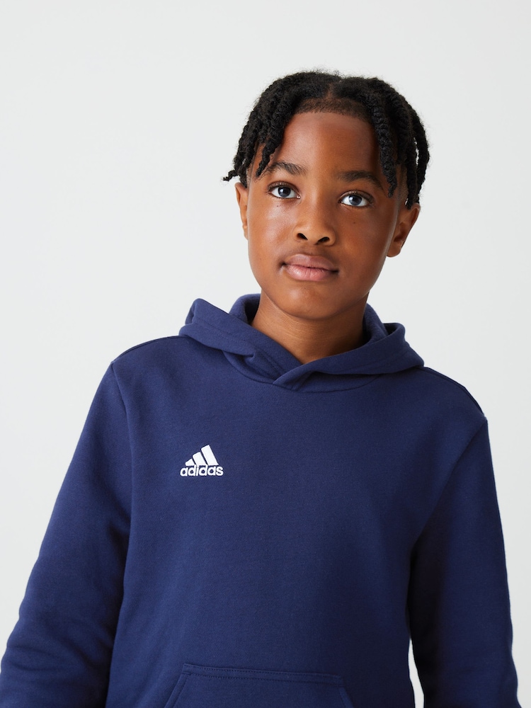 أزرق داكن أزرق - سترة هودي Entrada 22 من Adidas - Image 4 of 10
