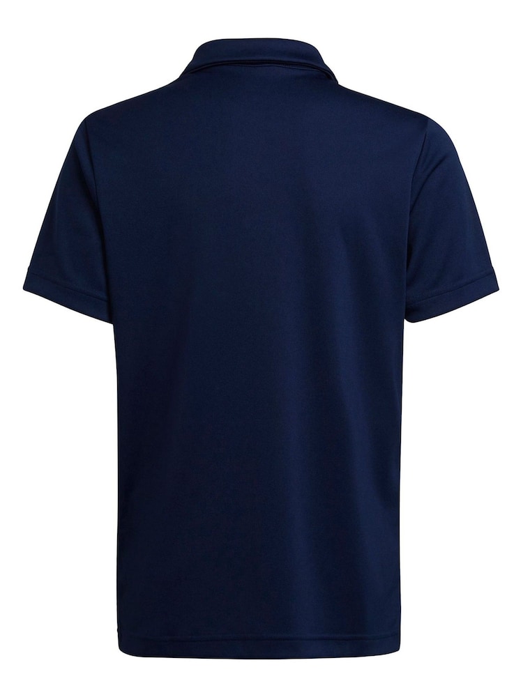 adidas Blue Polo Shirt - Image 10 of 13