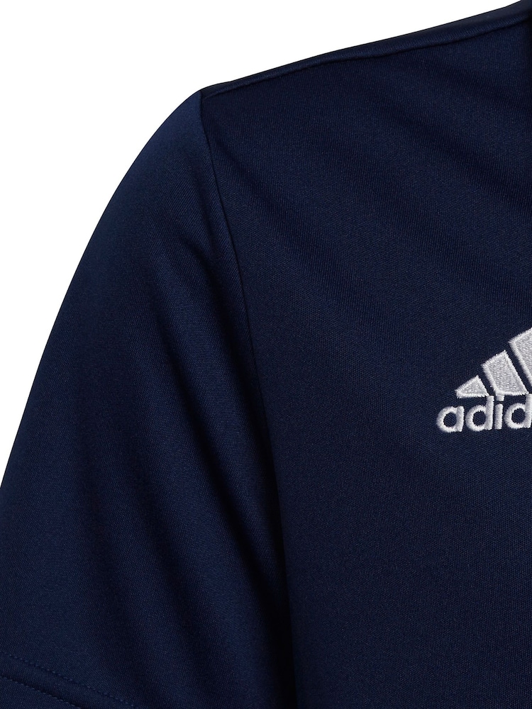 adidas Blue Polo Shirt - Image 11 of 13
