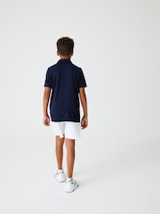 adidas Blue Polo Shirt - Image 4 of 13
