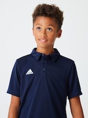 adidas Blue Polo Shirt - Image 5 of 13