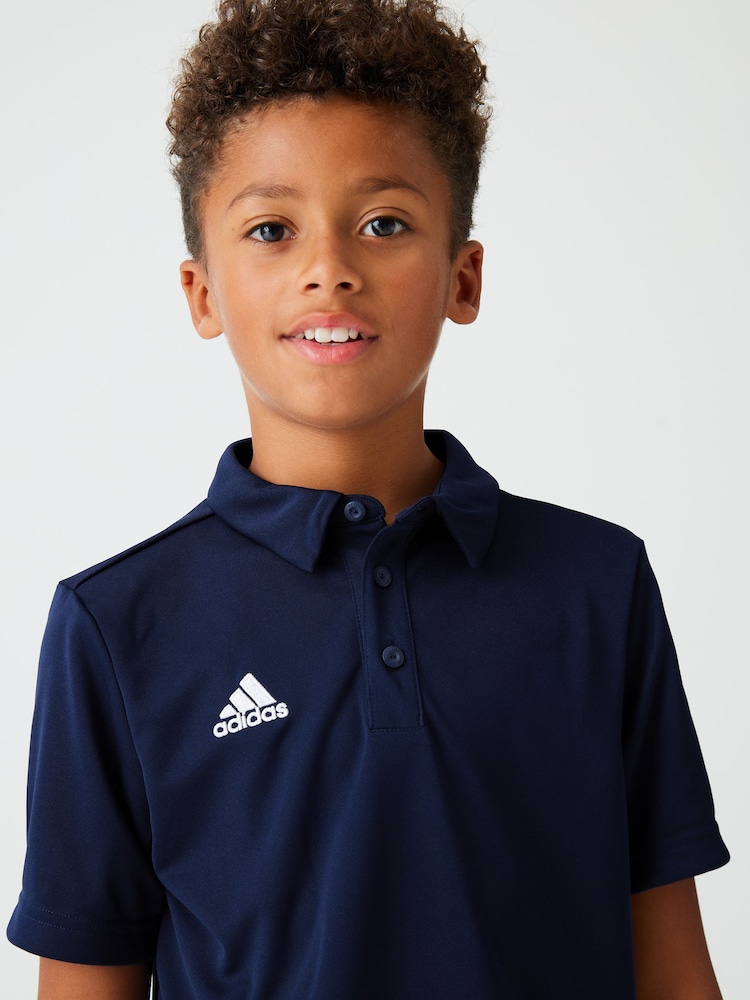 adidas Blue Polo Shirt - Image 6 of 13