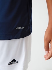 adidas Blue Polo Shirt - Image 8 of 13