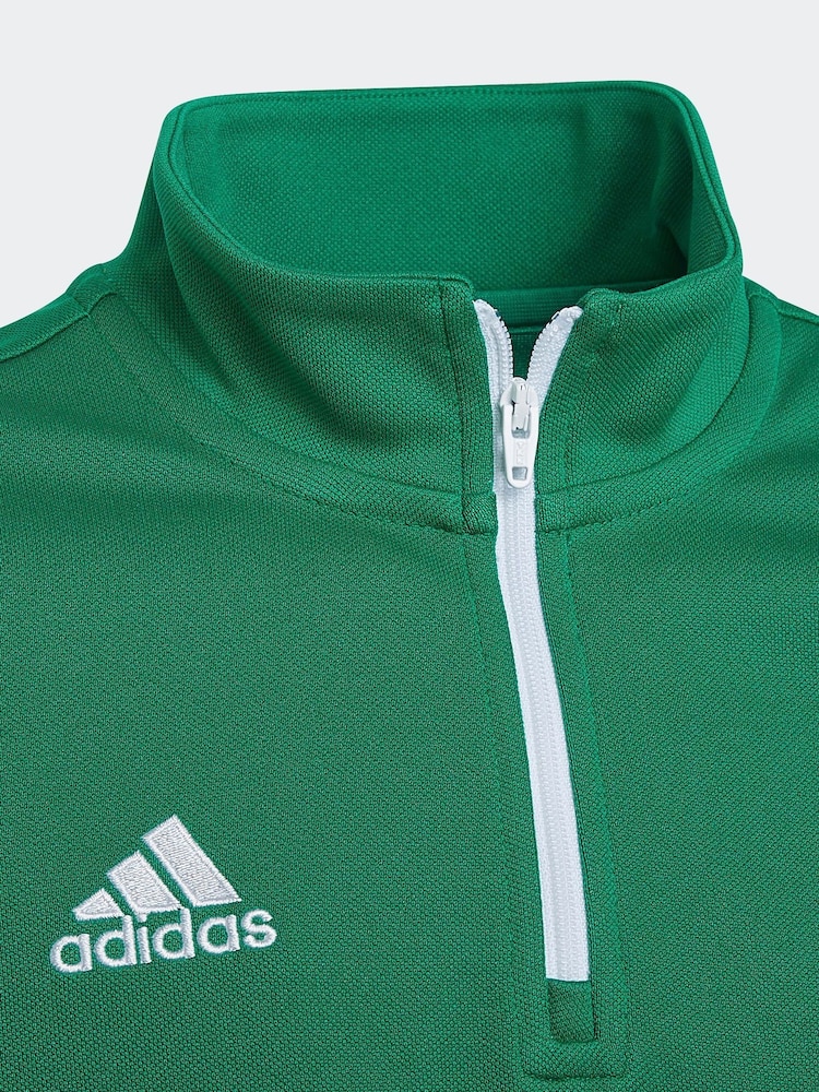 adidas Bright Green Entrada 22 Training Top - Image 3 of 5