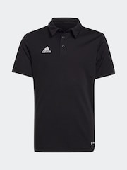 adidas Black Polo Shirt - Image 2 of 5