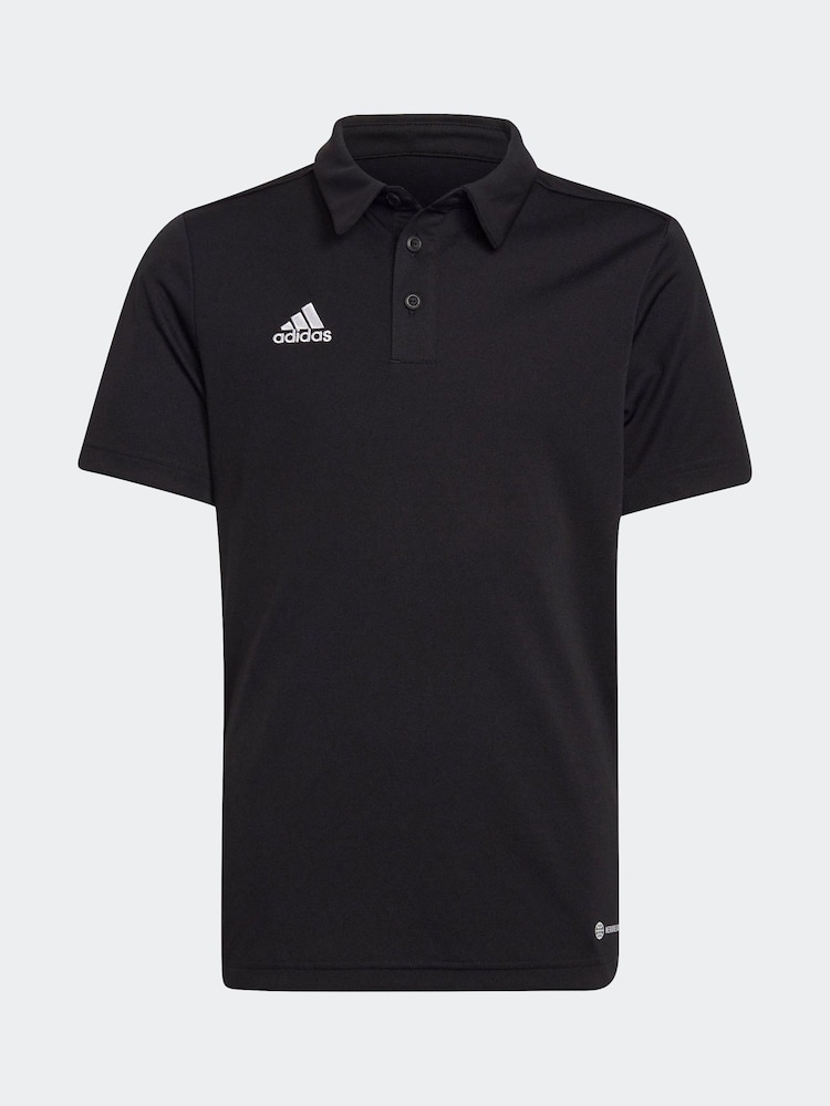 adidas Black Polo Shirt - Image 2 of 5