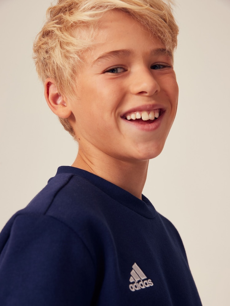 adidas Blue Entrada 22 Sweatshirt - Image 3 of 8