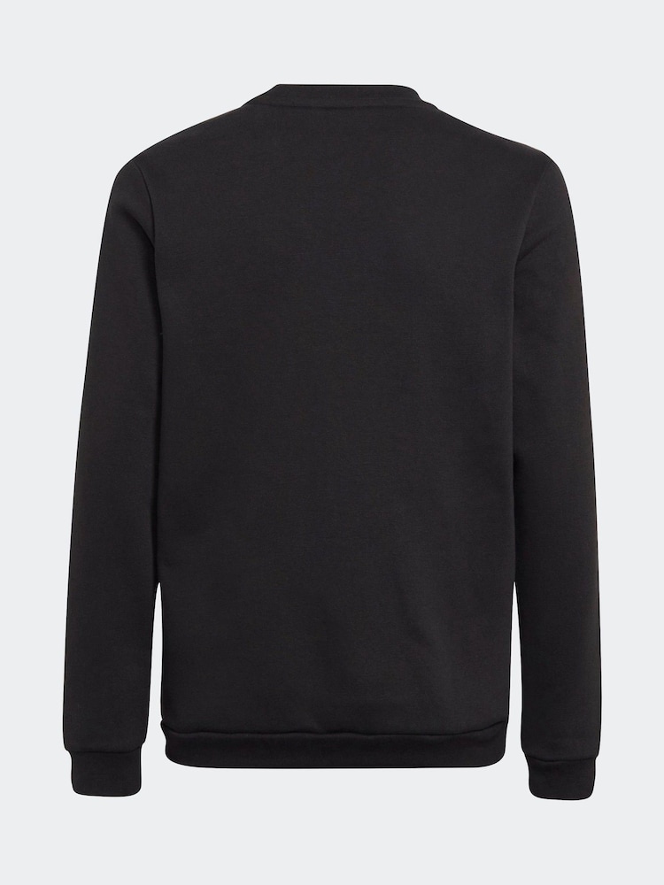 adidas Black Entrada 22 Sweatshirt - Image 2 of 5 adidas Black Entrada 22 Sweatshirt - Image 2 of 5