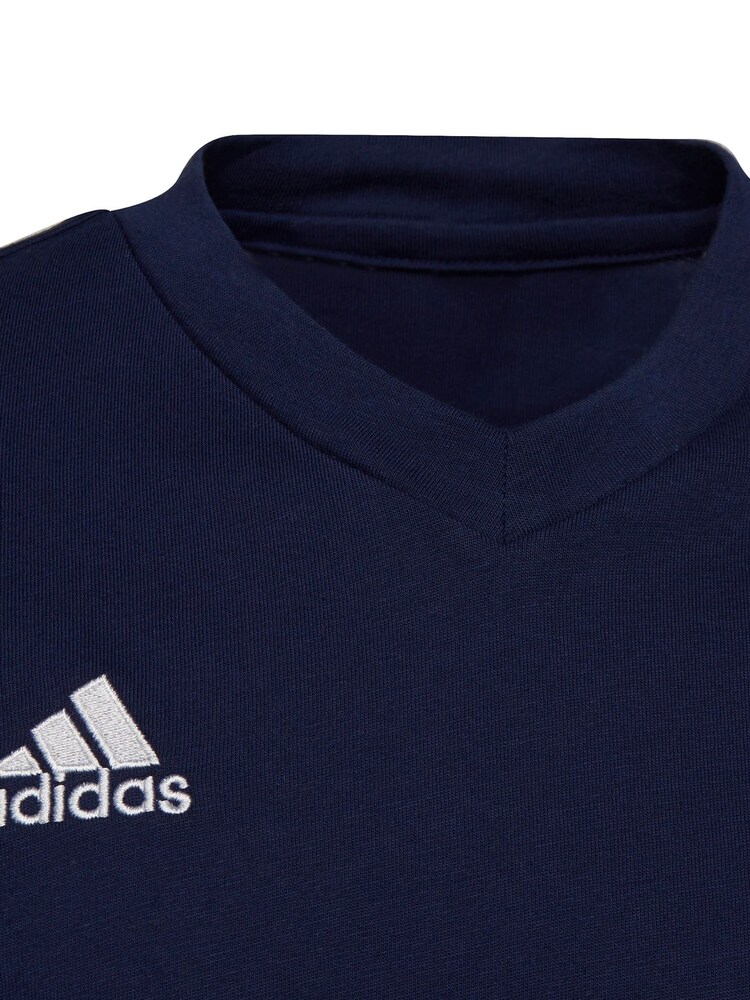 adidas Navy Blue Entrada 22 T-Shirt - Image 4 of 4