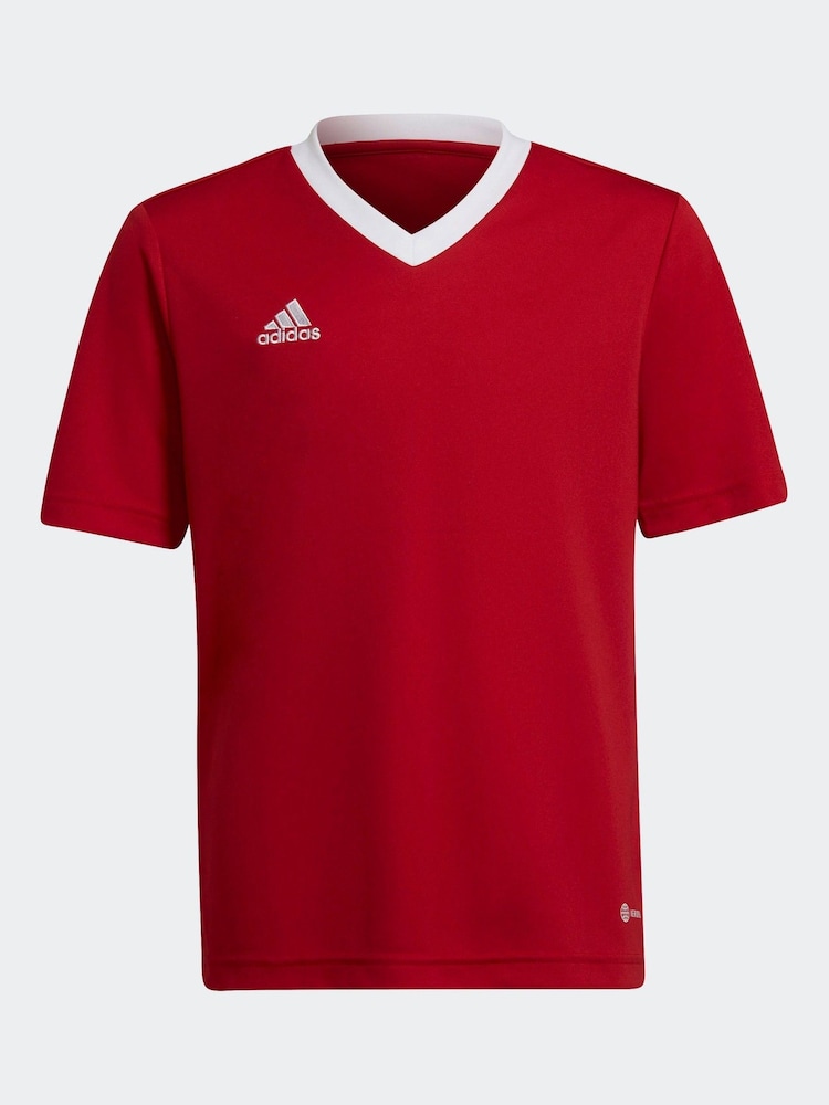adidas Red Entrada 22 Tshirt - Image 1 of 5