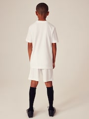 adidas White 100% Cotton Entrada 22 T-Shirt - Image 2 of 11