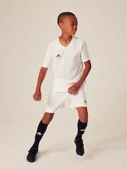 adidas White 100% Cotton Entrada 22 T-Shirt - Image 4 of 11