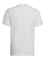 adidas White 100% Cotton Entrada 22 T-Shirt - Image 8 of 11