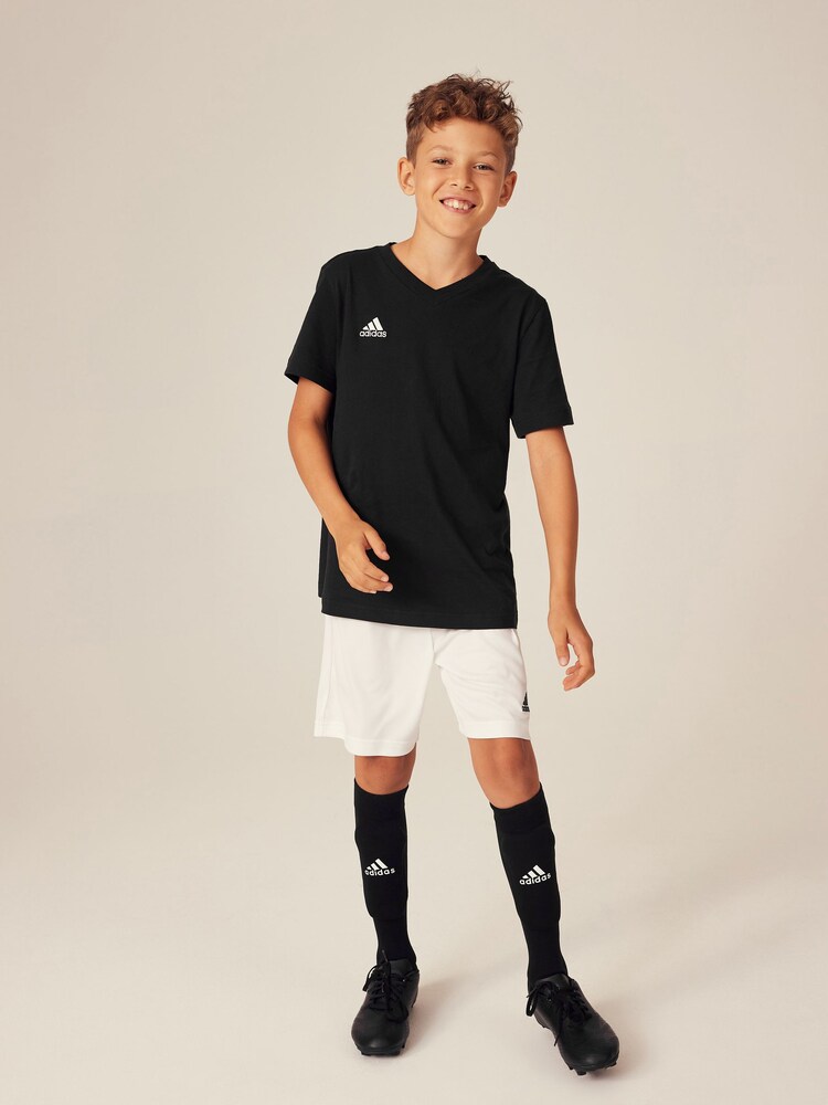 adidas Black Entrada 22 T-Shirt - Image 2 of 14